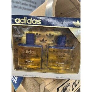 Vintage Men’s Adidas Original Classic Cologne & After Shave Splash Gift Box Set